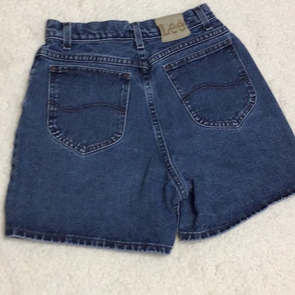 VINTAGE LEE JEAN SHORTS 10M - Picture 4 of 10
